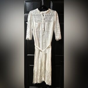 dRA Los Angeles Eyelet & Lace Dress